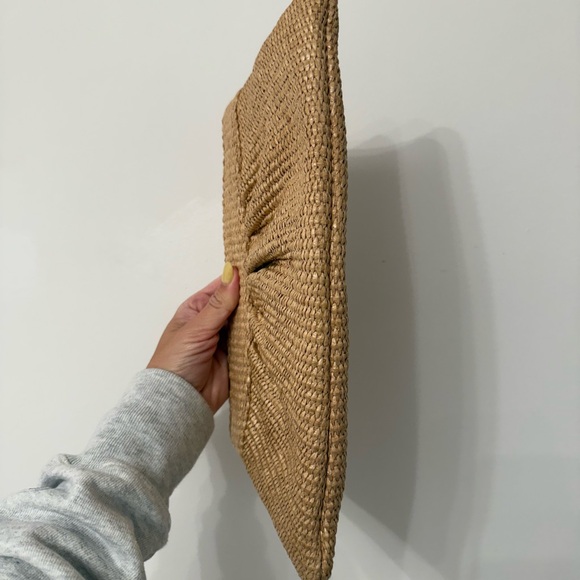 Lauren Merkin Tan Woven Clutch - Picture 2 of 3
